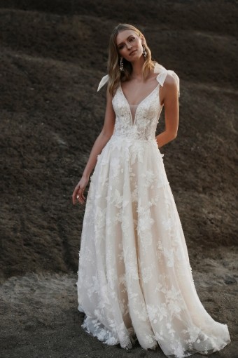 Allure Bridals Style #e257 #0 default Ivory/Nude thumbnail