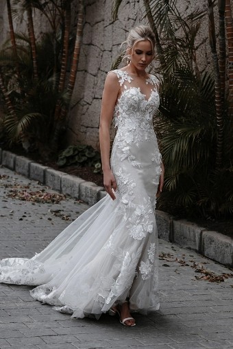 Allure Bridals Style #E264 Mia #0 default Ivory thumbnail