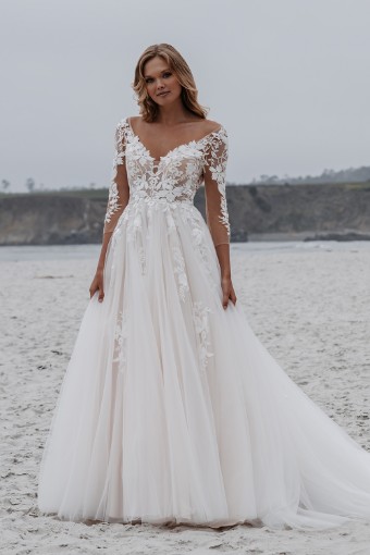 Allure Bridals Style #3510W #0 default Champagne/Ivory/Nude thumbnail
