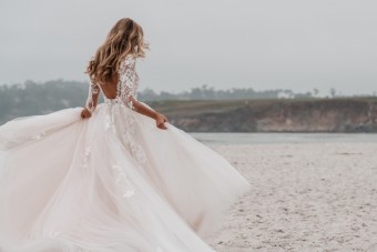 Allure Bridals Style #3510W #1 Champagne/Ivory/Nude thumbnail