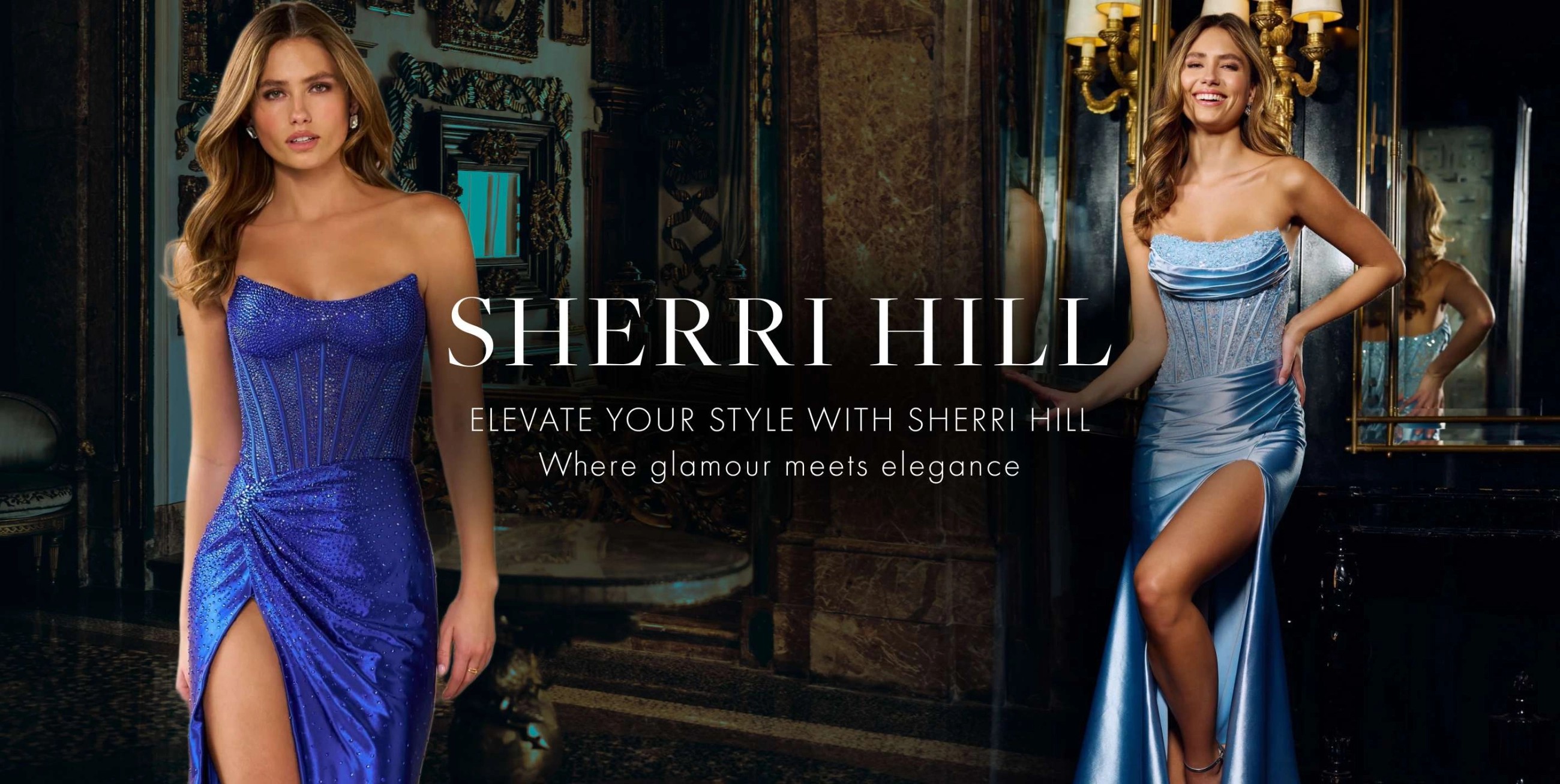 Sherri Hill Prom Spring 2025 Desktop banner