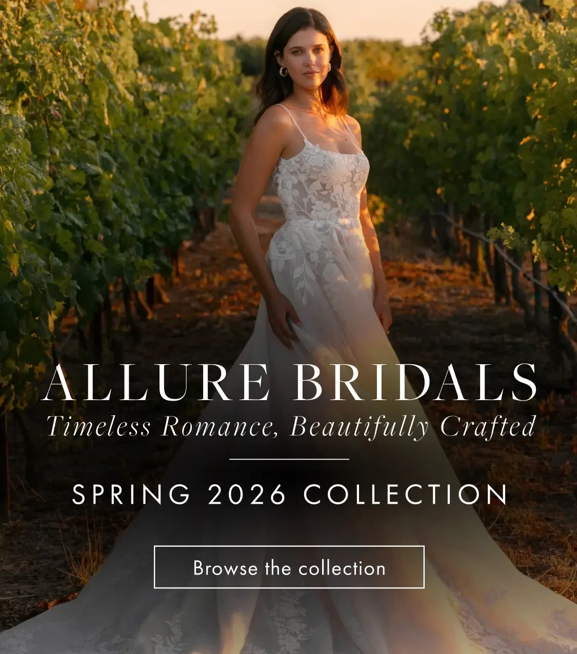 Allure Bridals Banner for Mobile