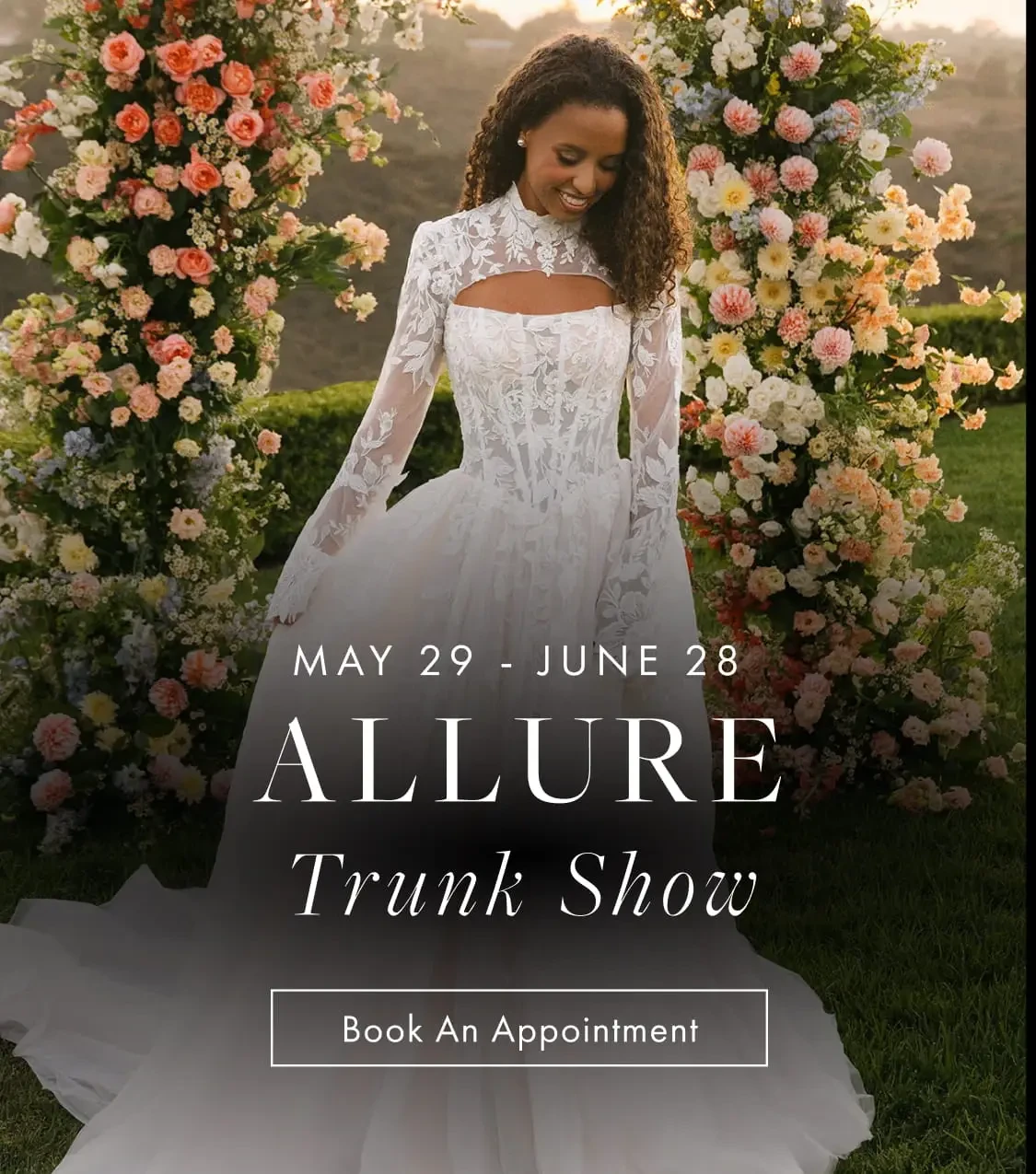 allure trunk show banner