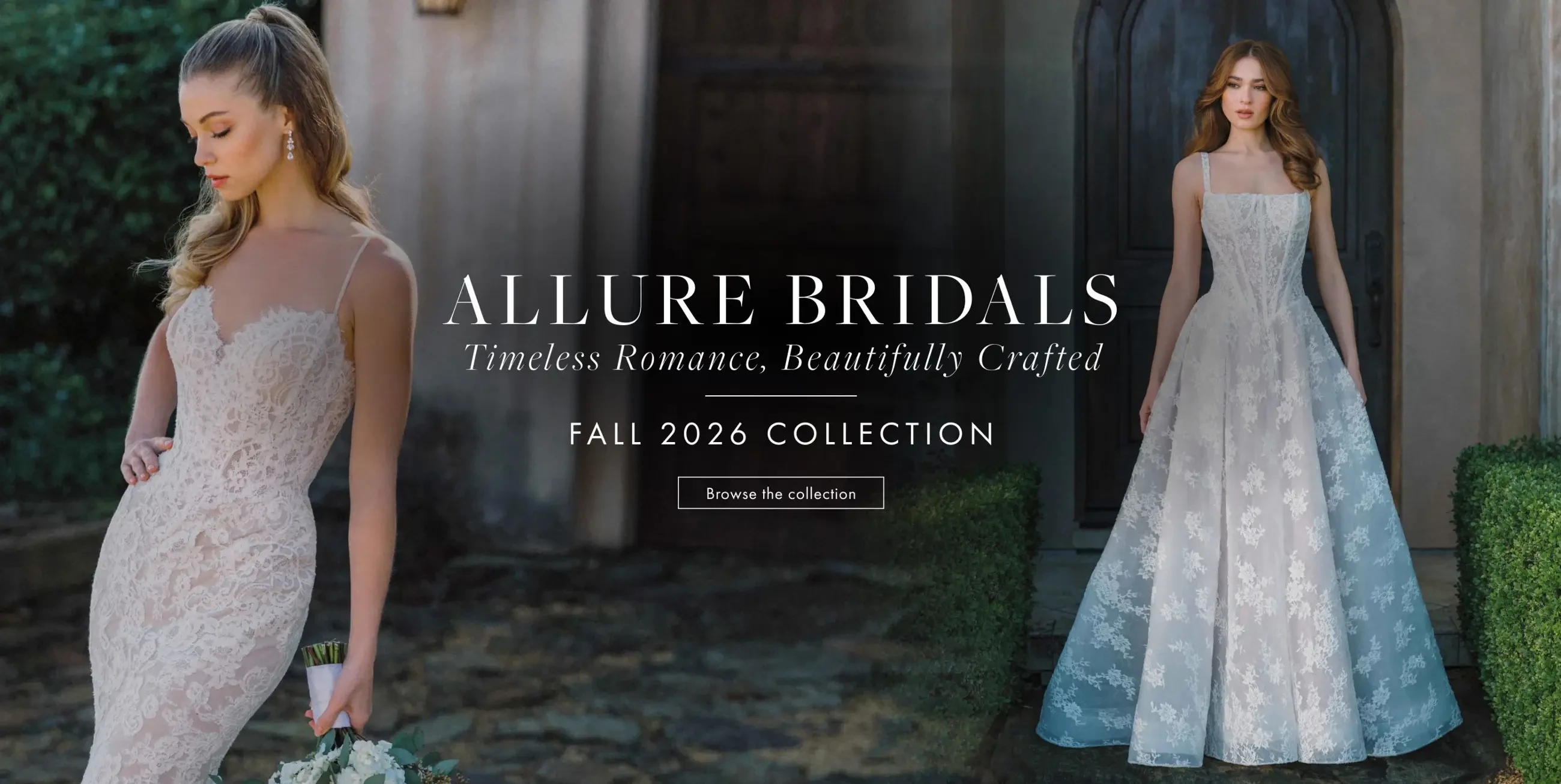 Allure Bridals Banner for Desktop